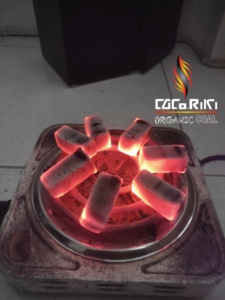 CocoRiki Briquetas de Carbón de Coco para Hookah, Premium, Larga Duración, Bajo Contenido de Ceniza, 7000-8000kcal/kg, Jawa Tengah - Product Image 4