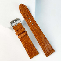 Precio al por mayor de fábrica de alta calidad para relojes Huawei Samsung disponibles con barra de liberación rápida correa de reloj de cuero de 22mm