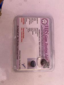 Cabochon ovale de rubis étoilé naturel de 6,63 carats – Pierre précieuse rouge violacée en vrac - Product Image 3