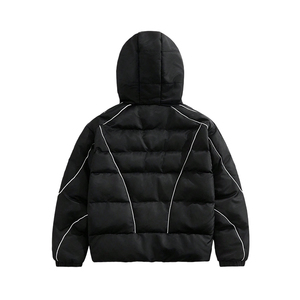Customized Logo <b>Men</b>’s <b>Lightweight</b> Puffer <b>Jacket</b> Water Resistant Quilted Winter Coat Packable Design Fashion Warm Winter <b>Jacket</b> - Product Image 2