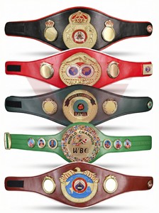 Cinturón de Campeonato de Boxeo MMA Profesional Personalizado, Aleación de Zinc, Chapado en Oro, Correa de Cuero Premium, Unisex, Cómodo, Trofeo de Premio - Product Image 5