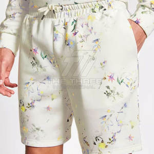 Diseña tu propio conjunto de sudadera con capucha y pantalones cortos para hombre, diseño personalizado, ropa informal, conjunto de sudadera con capucha y pantalones cortos para hombre - Product Image 3