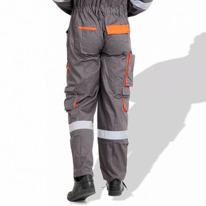 Econex Sports <b>Men</b> Blue Hi Visibility Work <b>Overalls</b> Reflective Stripes Polyester Rip-Stop CE/EU Certified Unisex Safety Uniform - Product Image 6
