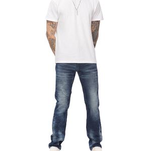 <b>Top</b> Trending Men's Low Waist High Denim Pants Breathable Comfortable Custom Street Casual Style Wholesale Reasonable Price Print - Product Image 1