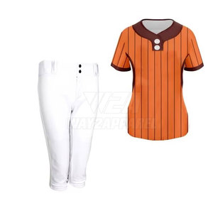 Softball Uniform Sportswear Set With Jersey And Pants For Practice And <b>Match</b> Comfortable Fit - Product Image 6