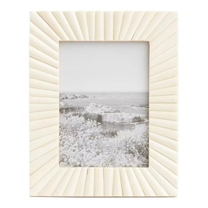 Luxury Handmade <b>White</b> Bone Inlay <b>Photo</b> <b>Frame</b> Geometric Mosaic Decorative Lightweight for Tabletop Display Home Office - Product Image 5