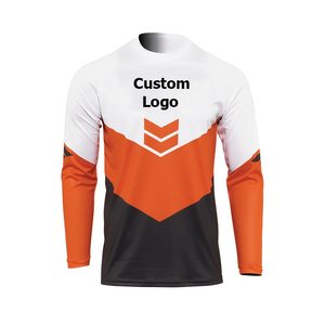 เสื้อเจอร์ซีย์มอเตอร์ครอสแขนยาวพิมพ์ลายระบายอากาศได้ดี พร้อมกางเกงขายส่งคุณภาพสูง ผลิตจากโพลีเอสเตอร์/คอตตอน ป้องกันรังสียูวี - Product Image 3