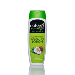 เนเจอร์ส กิฟท์ โลชั่นน้ำมันมะพร้าวบริสุทธิ์ 200 มล. สำหรับผิวกาย - Product Image 1