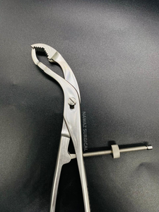 Pinzas para Huesos Verbrugge Speedlock 26cm Manuales |   Instrumento Quirúrgico Ortopédico de Acero Inoxidable |   Pinzas de Alta Resistencia para Sujetar Huesos - Product Image 3