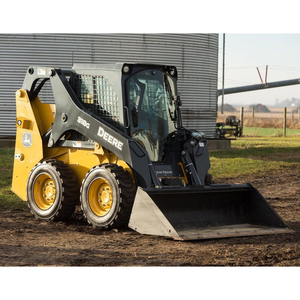 Chargeuse sur pneus John Deere d'occasion, machine de construction robuste, excellent état de fonctionnement - Product Image 6
