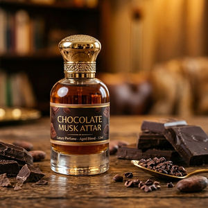 Aceite de Fragancia Premium Chocolate Musk Attar, Aroma Dulce y Cálido para Perfume Personal, Aromaterapia y Uso Diario - Product Image 1