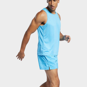 Débardeurs pour hommes en coton personnalisés de haute qualité, séchage rapide, respirants, pour la salle de sport, couleur personnalisée - Product Image 2