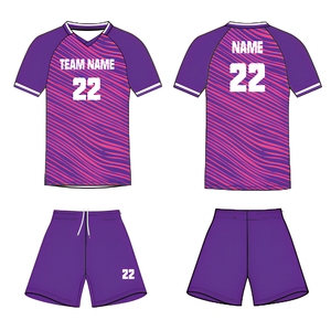 Ensemble Maillot et Short de Football Homme 2026/27 en Gros – Respirant, Polyester Écologique, Tenue de Sport Personnalisable pour Équipe - Product Image 2
