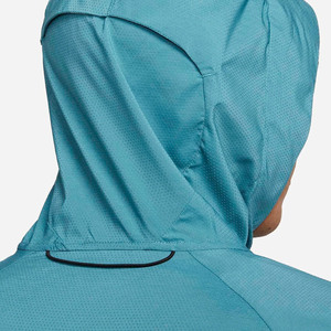 Veste coupe-vent d'hiver de haute qualité au meilleur prix de gros, avec capuche, position du logo sur le devant, service OEM, logo personnalisé, polyester/nylon - Product Image 5