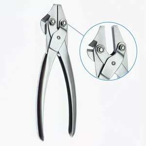 Pinzas ortopédicas de punta plana, cortador de alambre K, tijeras, instrumentos quirúrgicos reutilizables, herramientas de alta calidad SURGINEXA, acero ecológico - Product Image 2