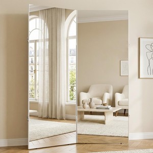 Sheesham Wood with Brass Hinges wooden wall <b>mirrors</b> and <b>mirror</b> frames OEM Custom Wholesale | Aqdus Saleem India - Product Image 2