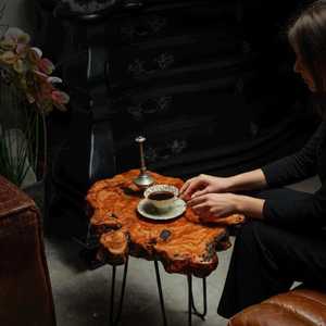 Luxury Modern Handmade Acacia Wood Epoxy Resin Log Coffee <b>Table</b> Waterproof Living Room Furniture Decoration - Product Image 3