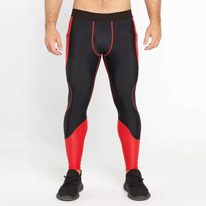 High Quality Men Compression <b>Tights</b> Pants Gym Fitness Running Leggings Stretch Sports Wear Bodybuilding Yoga Training Pants OEM - Product Image 1