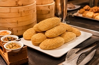 J-ORIGIN FOODS Crêpes feuilletées chinoises surgelées au sésame et aux oignons verts Shao Bing Jiangnan, prêtes à cuisiner, emballage personnalisable