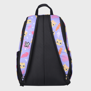 Arctic Fox Wink Kitty Mochila escolar resistente al agua de 20 pulgadas Grapemist - Product Image 3
