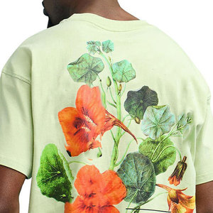 T-shirt en coton personnalisé OEM, imprimé à l'écran, décontracté, à manches courtes, unisexe, tendance, fabrication sur mesure - Product Image 5