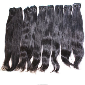 Belle 100% Os Droite Cru Vietnamien Cheveux Trame Soyeux Double Dessiné Extensions de Cheveux Humains En Gros Vietnamienne Cheveux - Product Image 6