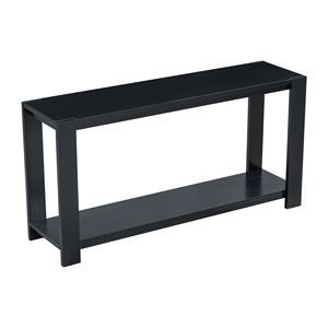 Minimalist Console <b>Table</b> with Bottom Shelf and Four Legs Distinctive Features for Entryway Hallway Living Room - Product Image 4