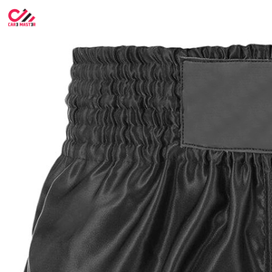 OEM High Quality 100% Polyester Muay Thai Shorts Sporty Style Hot Shorts <b>Elastic</b> Waist Customizable Ladies MMA Fighting Shorts - Product Image 5