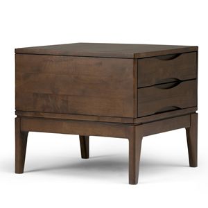 Tavolo Console Harper in Noce Marrone, Design Elegante per Tavolino d'Appoggio - Product Image 4