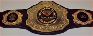 Ceinture de champion personnalisée avec sangle en cuir - Product Image 3