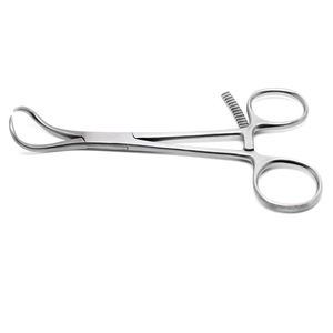 Premium Grade Orthopedic Curved Surgical Ratchet 5.5 Inch Bone Reduction Forceps Rongeur Chisel Manual Steel By <b>Blush</b> Surgical - Product Image 1