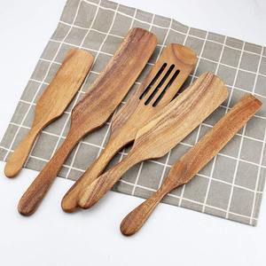 Buena elección de juego de espátulas de madera para el hogar y restaurante, utensilios de cocina, accesorios de cocina, envío gratis - Product Image 6
