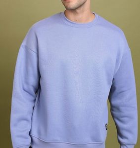 Sudadera para Hombre, Corte Ajustado, Cuello Redondo, Mezcla Premium, Tacto Suave, Uso Diario Básico, Logotipo Personalizado - Product Image 5