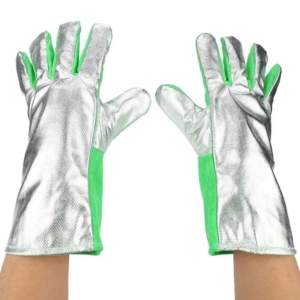 Guantes de Soldadura de Cuero Vacuno de Primera Calidad, Resistentes a la Abrasión, para Trabajo Industrial, con Protección de Para-Aramida - Product Image 3