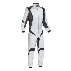 Combinaison de course moto pour homme, manches longues, blanche, colorée, respirante, pour toutes les saisons - Product Image 1