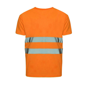 OEM Reflective Sport T-shirt Safety Road Construction Wear Short <b>Sleeve</b> Shirt Hi Vis Men Outdoor Work T-Shirt - Product Image 2
