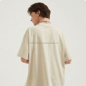 Coton High Street Wear surdimensionné teint uni pour l'impression DTG demande d'impression numérique 100% coton, T-shirt pour hommes, coupe ample - Product Image 1