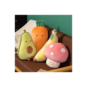 Cute Vegetable Plush <b>Toys</b> Set <b>Soft</b> <b>Stuffed</b> Animals For Kids 2 To 4 Years Unisex Stress Relief <b>Toy</b> 11CM-30CM - Product Image 6