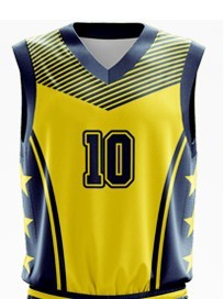 Nuevo Conjunto de Uniforme de Baloncesto - Camiseta y Pantalones Cortos con Impresión Digital Personalizada, 100% Poliéster, Ropa Deportiva de Secado Rápido de Pakistán - Product Image 2