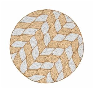 Manteles individuales con cuentas de vidrio multicolor de alta calidad, mantel de mesa con cuentas de vidrio hecho a mano, mantel decorativo para decoración de mesa de comedor - Product Image 4