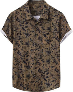 Camiseta Casual de Manga Corta para Hombre, de Color Sólido, Tejido de Punto de Algodón, Transpirable, Ligera, Personalizable OEM/ODM - Product Image 4