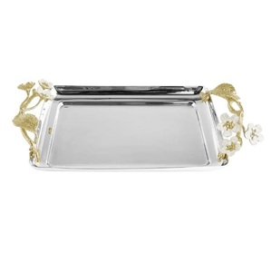 Hot Sale Luxury Style Food Snacks Cake Serving Tray With Natural Finishing Dinnerware <b>Table</b> <b>Decoration</b> Wooden Trays - Product Image 2