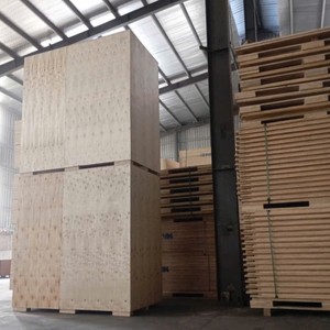 High Quality Recyclable Plywood Shipping Crates Moving Boxes Stackable Durable Wooden Crates for Cargo Shipping Custom Lift Van - Product Image 2