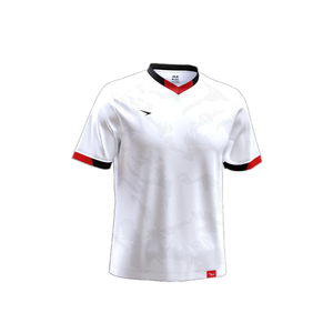 Áo thun cầu lông nam thoáng khí vải mỹ trắng với hoa văn đơn giản nhập khẩu - Product Image 1