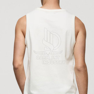 เสื้อกล้ามถักนิตติ้งผู้ชายรุ่นขายดี น้ำหนักเบา ปี 2026 ผ้าฝ้าย 100% ระบายอากาศได้ดี เป็นมิตรกับสิ่งแวดล้อม แห้งเร็ว คุณภาพสูง คอกลม - Product Image 4