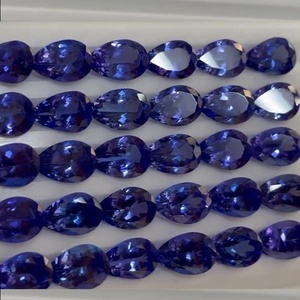 Fine Quality Calibrated Pear Cut Natural Tanzanite Loose <b>7</b>/9 Mm Gemstone Natural 58.00 Cts Tanzanite 100% Natural Color - Product Image 4