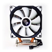 Pendingin CPU Snowman MT4 untuk LGA 2011/1366/1200/1700/115X AM4/AM5 Desktop RGB 2023 Tenang 4-Pipa 65 Aliran Udara Kipas Tembaga Aluminium