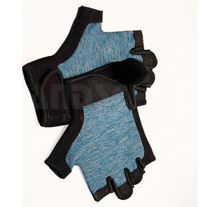 Gants de musculation professionnels bleus et noirs avec rembourrage amélioré de la paume |   Poignée antidérapante de qualité supérieure pour un équipement de musculation ultime - Product Image 6
