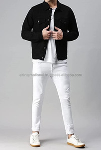 แจ็กเก็ตผ้ายีนส์แขนยาวสำหรับผู้ชายแจ็คเก็ตผ้ายีนส์แบบปรับแต่งได้ - Product Image 2