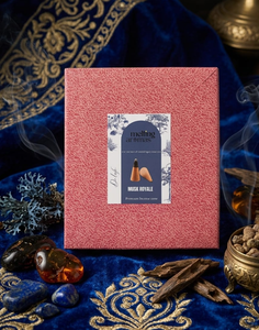 Ensemble d'encens en cônes de papier parfumés aux herbes et aux bois Musk Royale pour l'aromathérapie à domicile, la diffusion d'arômes et la méditation - Product Image 2